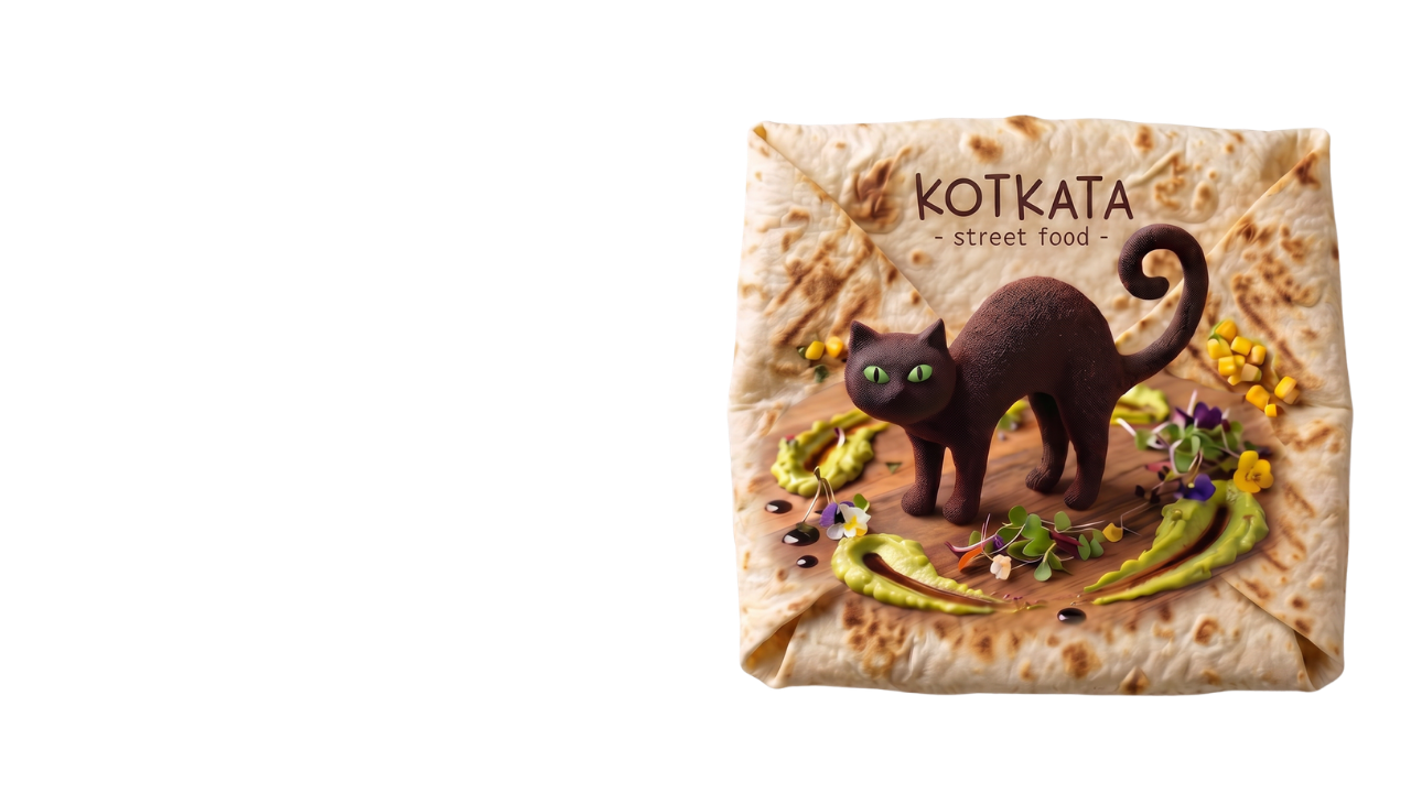 Котката street food
